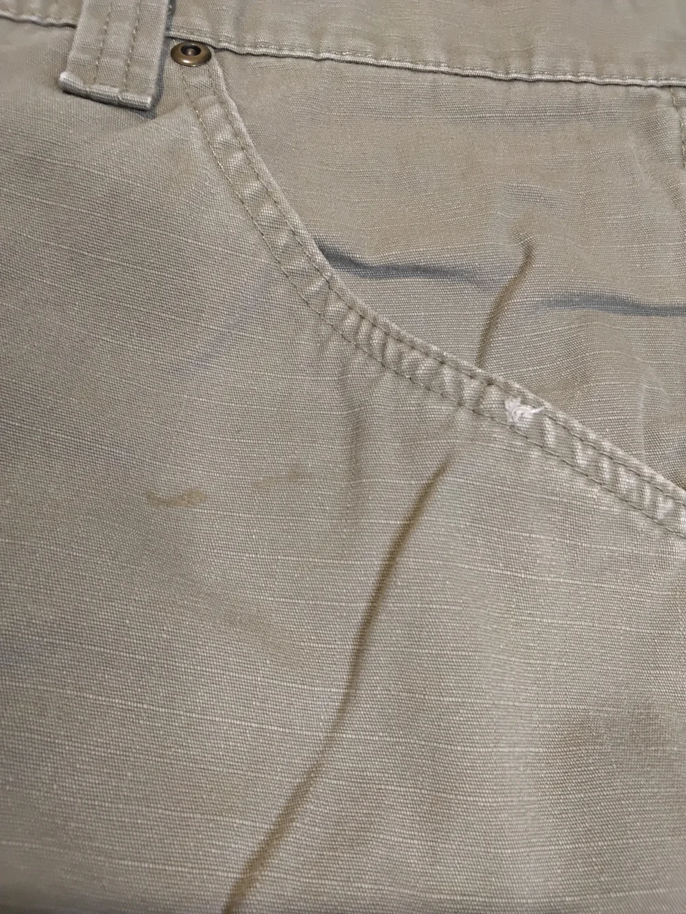 Wrangler Riggs Workwear Men's Cargo Pants in Olive-Taupe Sz 40x32.